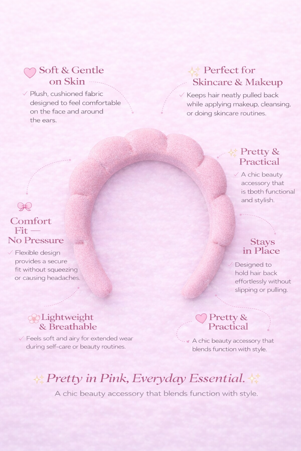 Pink Spa Headband