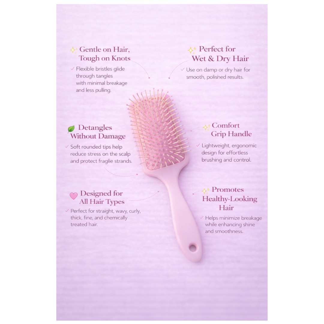 Pink Hair Brush