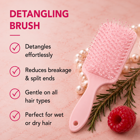 Pink Hair Brush